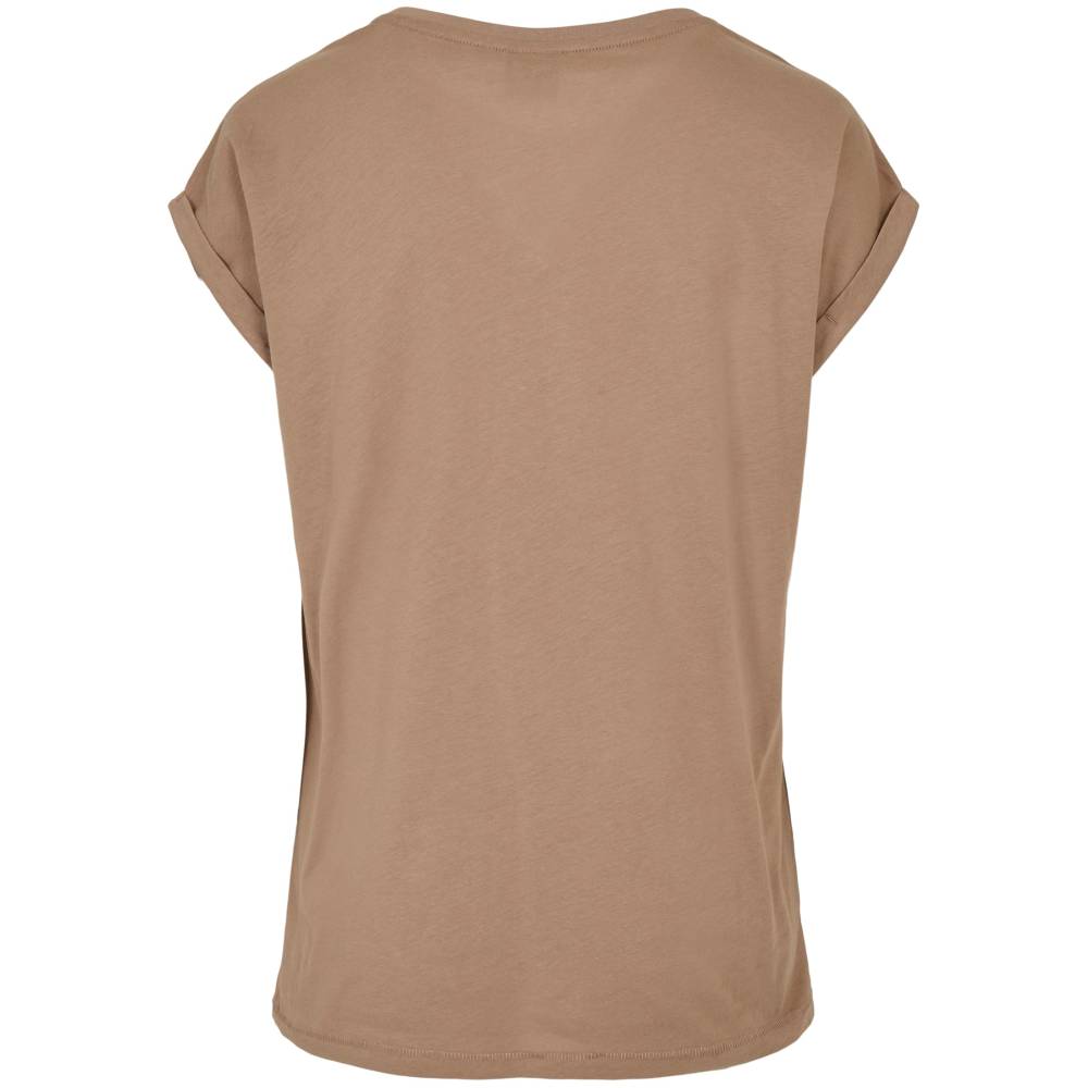 Urban Classics - Extended Shoulder Dames T-shirt - Creme